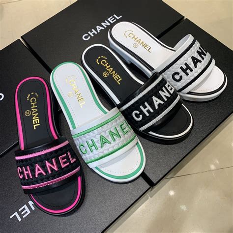 chanel slippers replica|Chanel sandals official website.